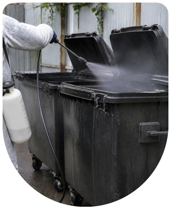 Профессиональная дезинфекция мусорных контейнеров в Новокузнецке